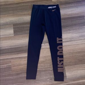 “just do it” leggings